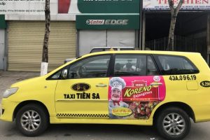 quảng cáo taxi tại tây nguyên