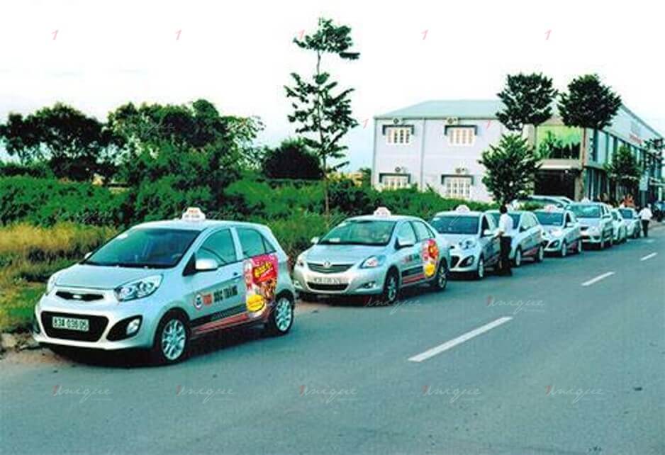 quảng cáo taxi tại sóc trăng